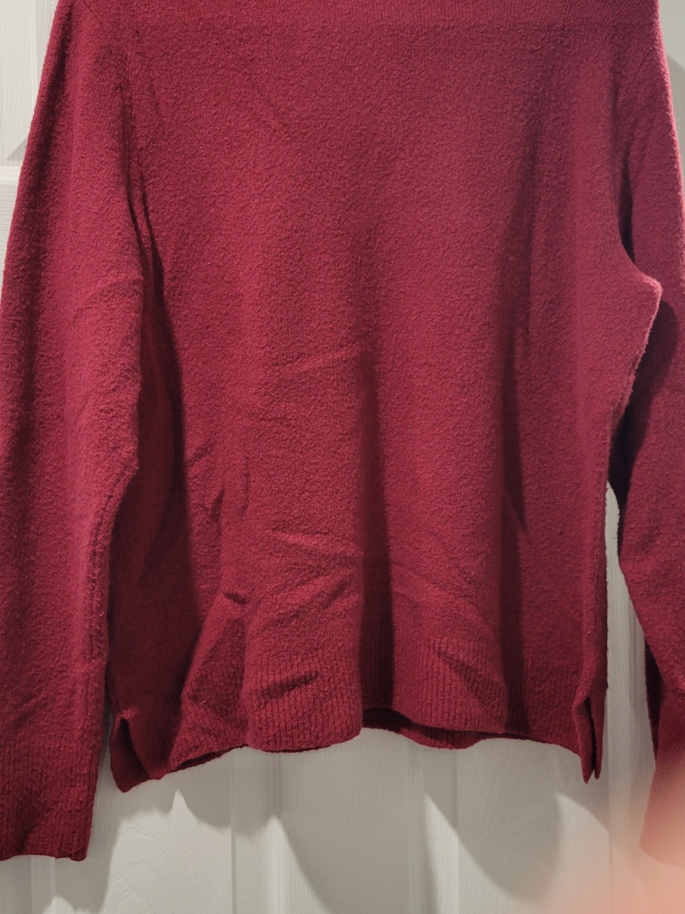 J.Crew Red Collared Pullover Sweater - Picture 5 of 5